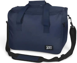 CabinFly Economy Geantă Voiaj 24lt Albastră Din Material M40xL20xÎ30cm CabinFly Economy Geantă Voiaj 24lt Albastră Din Material M40xL20xÎ30cm