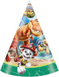 Pălării de petrecere Părty Paw Patrol Dino Movie 6 Bucăți Pălării de petrecere Părty Paw Patrol Dino Movie 6 Bucăți