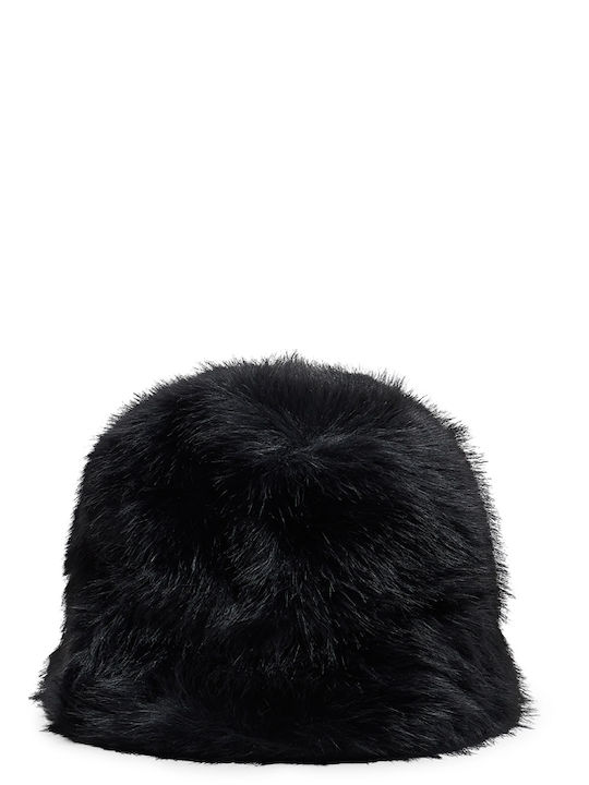 Armani Exchange Дамска Furry Кофа Черна Шапка