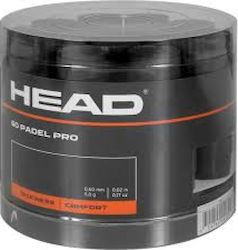 Padel Pro 60 Stück Displaybox Schwarz Overgrip Padel Head 61961 Padel Pro 60 Stück Displaybox Schwarz Overgrip Padel Head 61961