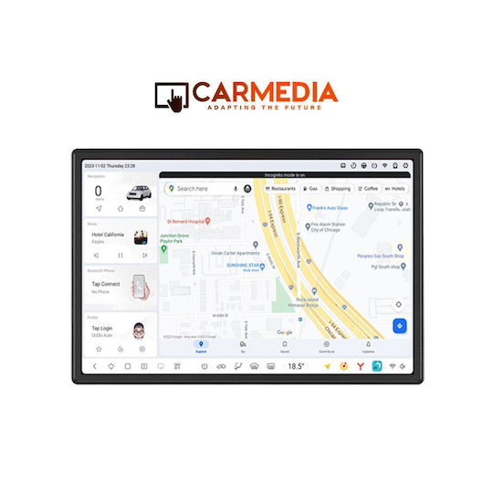 Carmedia Автомобилна Аудио Система За Chevrolet Trax 2014-2022 Bluetooth USB Вграден Wi-Fi GPS Apple CarPlay Android Auto С Touch Screen 11.5"