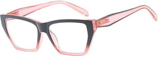 Cammello 7234 Дамски Очила За Четене +4.00 Черно Розово 7234-black-pink-400_35133