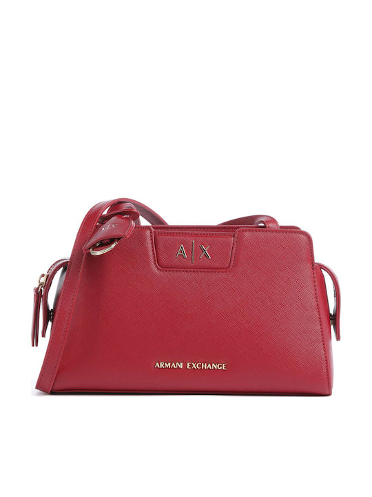 Women's Crossbody Shoulder Bag Burgundy