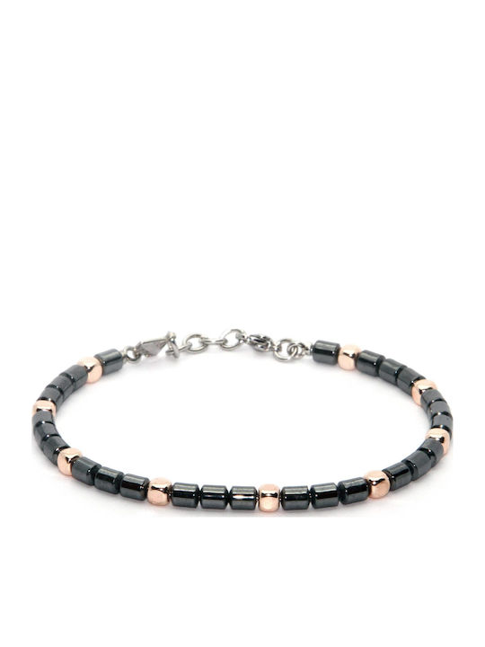 H2on Bracelet Stainless Steel Hematite