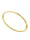 Vogue Women's Handcuff Bracelet in Gold Plated Silver 6cm