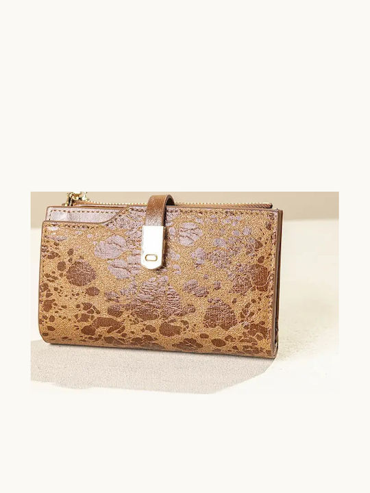 Fragola Large Women's Brown Wallet