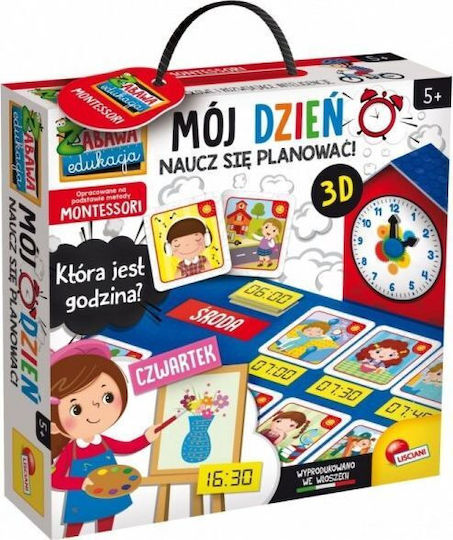 Lisciani Giochi Montessori Εκπαιδευτικό Παιχνίδι Εκμάθησης Ώρας (IT)