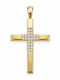 Atofio Kosmima Gold Cross 9K Without Chain