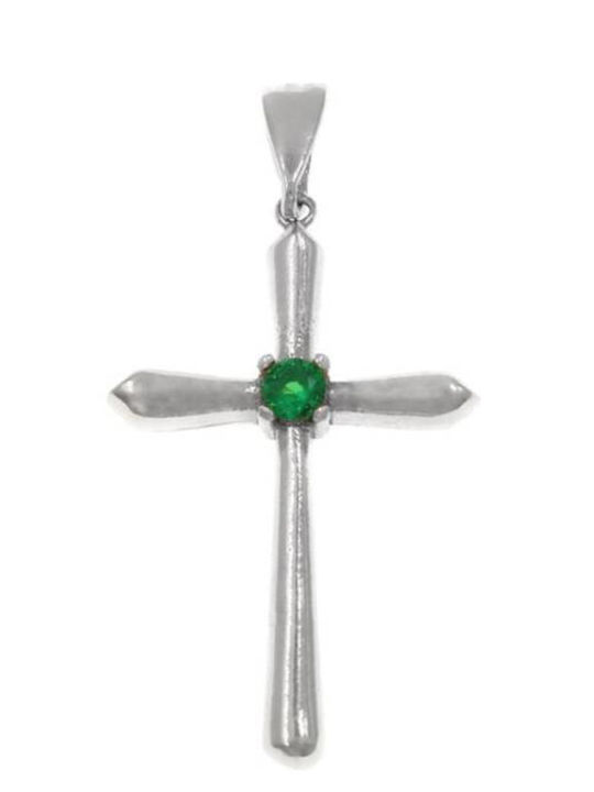 Drandakis Woman Cross From Silver Without Chain