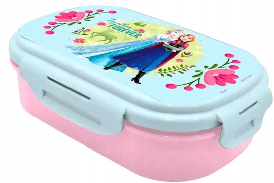 Kids Euroswan Plastic Kids Dinner Set Frozen Multicolour 21.5 x 13.5 x 6cm