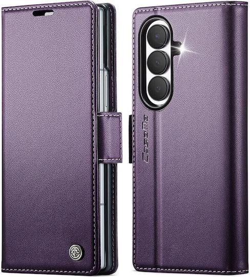 Caseme 023 Luminus Калъф Портмоне Лилав Samsung Galaxy Z Fold8 Ultra 5g