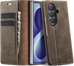 Caseme 033 Retro Handyhülle Buch Kaffee Samsung...