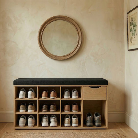 Organizator de pantofi din lemn 104x30x50cm