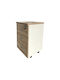 Pakketo Büroaufbewahrungsschublade Armadi Holzbeige 40x40x55cm