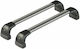 Nordrive Bare De Acoperiș Din Aluminiu Silenzio CX Pentru Mercedes-Benz Clasa E 2009-2016 Set Cu Picioare Argintii