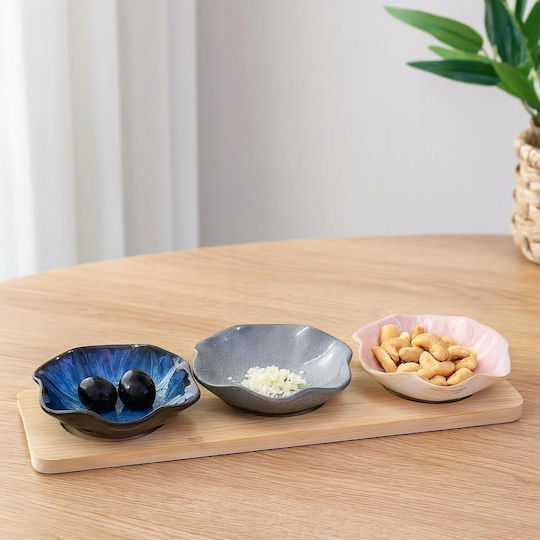 Σετ Σερβιρίσματος Μπαμπού Secret De Gourmet 3 Πορσελάνινα Μπολ