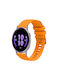 Garmin Vivoactive 5 Silicone Embossed Wave Style 20mm Yellow