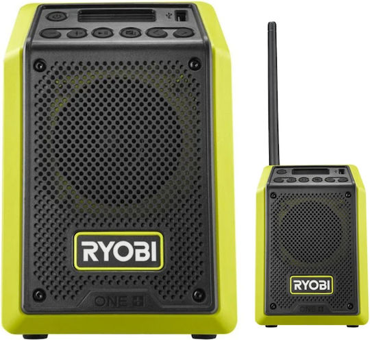 Ryobi Настолен радиоприемник Акумулаторно DAB+ с Bluetooth и USB