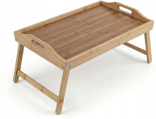 Zeller Bamboo Δίσκος Κρεβατιού 54x30x24cm