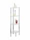 Wenko Ecke Boden Badezimmerregal Glas Transparent