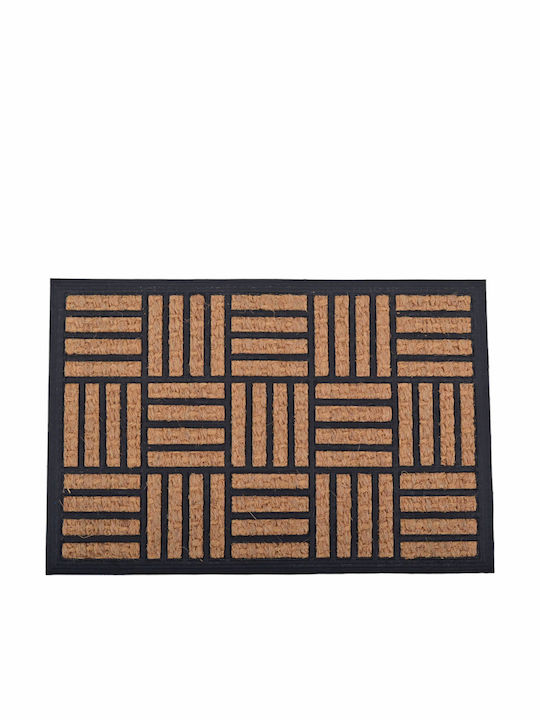 Ankor Ankor Fußmatte aus Gummi Schwarz 45x75cm