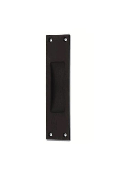 Import Hellas Mâner îngropat pentru ușă Încastrat Negru 35mm 555