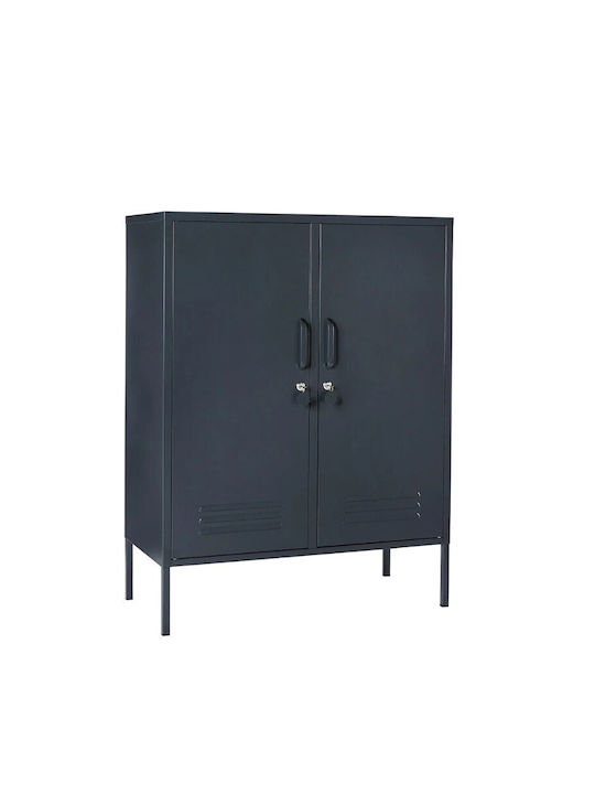 Doppelflügeliger Außenschrank Farbe Metallisch ...