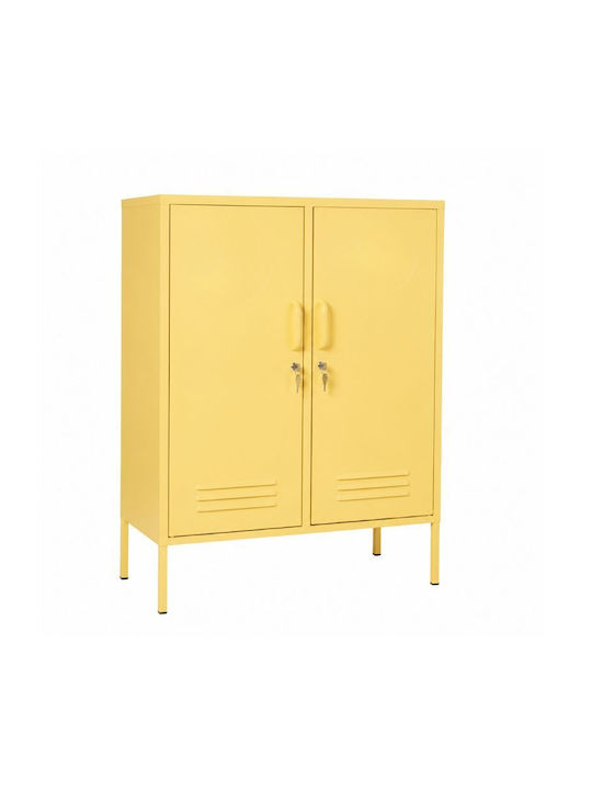 Doppelflügeliger Außenschrank Farbe Metallisch ...