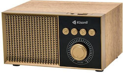 DeTech 22308 Tischplatte Wiederaufladbares Beiges Radio DeTech 22308 Tischplatte Wiederaufladbares Beiges Radio