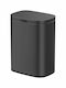 Wenko Metallic Bathroom Bin 5lt Black