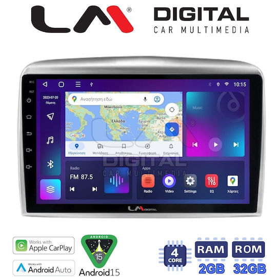 LM Digital Car Audio System for Lancia Ypsilon 2006 2010 Bluetooth USB Wi-Fi GPS Apple CarPlay Android Auto