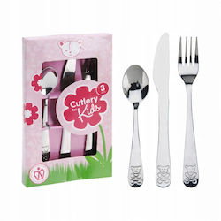 Orion Strom Σετ Βρεφικά Μαχαιροπίρουνα Cutlery Set For Kids Ροζ 3τμχ Orion Strom Σετ Βρεφικά Μαχαιροπίρουνα Cutlery Set For Kids Ροζ 3τμχ