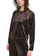 Damen Sweatshirt Braun