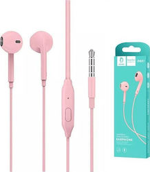 Vega In-Ear Kopfhörer Universale Kopfhörer Denmen Jack 3.5 Zoll Rosa