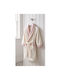 Rythmos Kinderbademantel Summer Rosa mit Kapuzen-