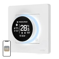 MOES Електронна Термостатична Глава с Wi-Fi за Тяло на Радиатор 1бр MOES Електронна Термостатична Глава с Wi-Fi за Тяло на Радиатор 1бр