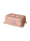 Kunststoff Fußhocker Pfirsich Rosa