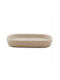 Douceur d'Intérieur Ceramic Brown Soap Dish 3574388021836