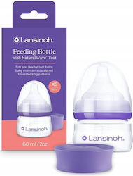 Lansinoh Naturalwave Γυάλινο με Θηλή Σιλικόνης για 0+ μηνών 60ml Lansinoh Naturalwave Γυάλινο με Θηλή Σιλικόνης για 0+ μηνών 60ml