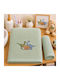 Astron Italy Set of Baby Towels 2pcs Dinosaurs Dinosaur Weight 500gsm
