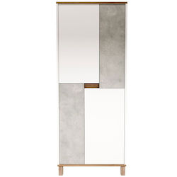 Hanah Home Бански шкаф 69.7x40x175cm Бял 336VIN1106