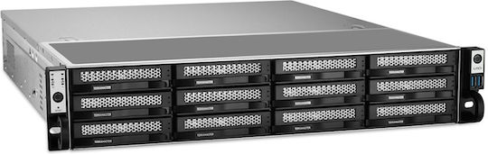 TerraMaster U12-500 Plus NAS Рак с 12 докинг станции за HDD/SSD и 2 Ethernet порта