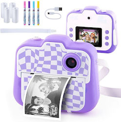 AS Photo Creator Kids Camera 12MP with Thermal Printing Purple AS Photo Creator Kids Camera 12MP with Thermal Printing Purple