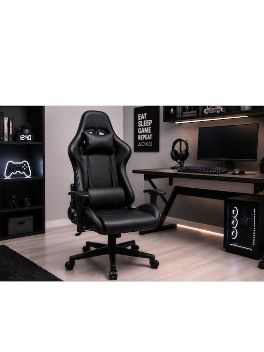 1863 Gaming Chair Artificial Leather Black