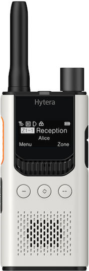 Hytera S1 Pro Безжичен Пoмпoдeктop UHF 3W с Монохромен Дисплей в Бял Цвят
