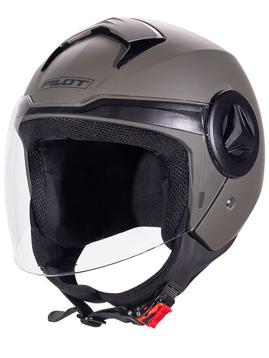 Pilot Arrow Khaki Matt Motorradhelm Jet ECE 22....