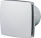 Vents Ventilator de Perete pentru Baie 100mm Gri