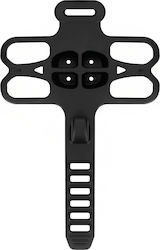 Avizar Universeller Silikon Handy-Halterung Für Fahrräder Scooter Schwarz