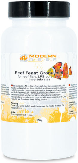 Reefbite Marine S 150g Complete Premium Nutrition Reef Aquarium Fish Inverts Lps Corals New
