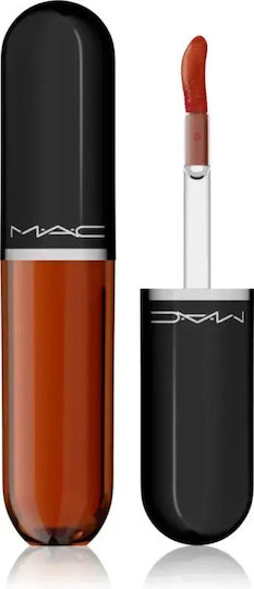 M.A.C Lustreglass Stainglass Lip Gloss Sizzled Peach 3ml